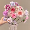 Diadema de Guirnalda Floral Estilo Bosque, Accesorio para el Cabello de Princesa Hada de las Flores, Pasador de Cinta, Diadema de Flores para Mujeres y Niños, Nuevo Modelo 2026