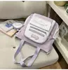 Mochilas Escolares de Aspecto Elegante en Colores Contrastantes para Mujeres, Mochilas de Viaje de Gran Capacidad para Secundaria y Preparatoria, Almacenamiento Multicapa, Mochilas Ligeras para Estudiantes