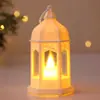 Lámpara de Linterna Pequeña Retro Nueva Transfronteriza Vela Electrónica LED Lámpara de Aceite Decoración Creativa de Atmósfera Regalo Lámpara de Viento Linterna de Caballo