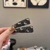 Pinza de Lana Nueva Coreana con Lazo de Pedrería Dulce y Linda Pinza Lateral Pinza para Flequillo Pinza para el Cabello Accesorios para el Cabello