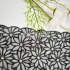 En Stock Mayoreo Borde de Encaje Bordado, Encaje de Tela Bordada Doble Cara, Borde de Mantel Pequeño de Margarita, Borde de Falda para Decoración del Hogar