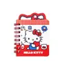 Caderno Espiral Mini Criativo de Alta Aparência, Gatinho Kt Fofo, com Páginas Espessadas, Bloco de Notas de Bolso Portátil
