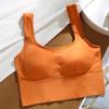 Novo Sutiã Esportivo Beauty Costas Wrap Peito Feminino Respirável Sem Aro de Aço Top Yoga Corrida Roupa Íntima Versátil Roupa Externa Feminina