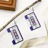 Brincos Criativos de Acrílico Transfronteiriços Coloridos Multicor Série de Desenhos Animados Personalizada Brincos de Fita 2D
