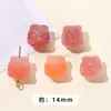 Ágata Yanyuan Carmesí Cuentas Pequeñas, Amuleto de Paz, Colgante de Fortuna, Cuentas Sueltas, Accesorios para Pulseras DIY, Venta al por Mayor de Colgantes