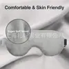 Mascarilla para Ojos de Yoga con Calentamiento por Microondas Transfronteriza Paquete Calentador de Semillas de Lino Lavanda Quitar y Lavar Oscurecimiento Sueño Compresa Caliente Almohada para Ojos