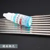 Palillos Cuadrados de Acero Inoxidable 316 Vajilla Doméstica Cocina Personalizada Aislados Huecos Familia Coreana Antideslizantes Palillos Plateados