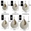 Cesta de Frutas para Almacenamiento de Verduras Montada en la Pared, Bolsa de Malla con Forma de Gota de Agua para Colgar en la Pared, Bolsa de Almacenamiento Tejida con Cuerda de Algodón para Colgar en la Pared Detrás de la Puerta