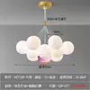 Lámpara de Luna 2025 Lámpara de Sala de Estar Soñadora Habitación Infantil Personalidad Creativa Planeta Restaurante Candelabro Bola de Burbuja Iluminación de Dormitorio
