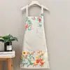 Delantal para el hogar con función para secar las manos, impermeable y a prueba de aceite, adecuado para cocinar en la cocina y el restaurante, lindo y resistente a la suciedad, ropa de trabajo elegante para adultos
