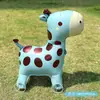 2025 Celebridade da Internet Novo Balão Andante com Rodas Layout de Cena de Festa de Aniversário Infantil Adereços Decorativos Produtos de Barraca