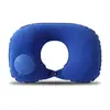 Fabricante Original Almohada Inflable en Forma de U Se Puede Personalizar Logo Regalo Evento Venta al por Mayor Portátil Viaje Almohada para Cuello Almohada Inflable