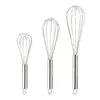 Utensilios para Hornear Acero Inoxidable 430 Batidor Manual Seis Alambres 6 pulgadas 8 pulgadas 10 pulgadas 12 pulgadas Batidor de Crema
