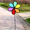 Molino de Viento Colorido Extendido de 1.6m Tienda Bandera Colgante Decoración Tira de Viento Arcoíris Camping Secador de Pelo Giratorio Cordón de Tienda Colorido