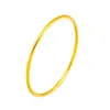 Tienda de Oro Mismo Estilo Pulsera Heritage Chapada en Oro para Mujer, Moderna y Duradera, Aleación de Cobre Dorado Imitación, Pulsera Falsa de Tres Oros Estilo Antiguo