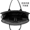 Maletín Yisheng Logo Personalizado Bolsa para Documentos de Negocios Maletín para Hombre con Portabotellas de Agua Bolso de Gran Capacidad