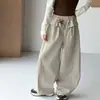 Pantalones de pierna ancha para niñas, nuevos pantalones de algodón estilo coreano tipo globo para niños, otoño 2026, pantalones casuales para estudiantes de secundaria y niños mayores
