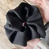 Scrunchie de Renda Floral Estilo Coreano para Mulheres, Elástico de Cabelo Floral Estilo Pastoral, Corda de Cabelo Grande para Coque, Acessório de Cabelo de Alta Qualidade
