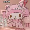 Gato de Dibujos Animados Lindo Sanrio Portalápices Transparente Multifuncional Caja de Almacenamiento de Acrílico Papelería para Estudiantes Adornos de Escritorio