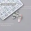 K9 nuevo super flash punta afilada imitación circonio tallado 8mm cuadrado grueso broca para uñas colorida forma de cuadrado para pileta de uñas joyería de uñas 26
