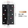 Bisagras con Forma de Letra de Acero Inoxidable para Puertas de Madera, Bisagras para Puertas de Dormitorio, Apertura Silenciosa y Suave, Bisagras de Acero Inoxidable para Puertas de Madera
