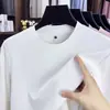 Sudadera de cuello redondo antibacteriana de 10 A para hombre Camiseta 2026 Primavera y Otoño Nueva Moda Casual Estampada de Manga Larga Camiseta Básica para Hombre