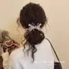 Nudo Envuelto con Pedrería Rosa Nuevo 2026 para el Cabello para Mujeres, Diadema Dulce de Alta Elasticidad para la Parte Posterior de la Cabeza, Accesorio para el Cabello