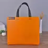Bolsa de mano de tela no tejida, moderna y sencilla, para compras, regalos, protección del medio ambiente, capacitación, promoción, publicidad, engrosada, con impresión de logotipo, al por mayor