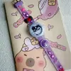 Lindo Reloj Sanrio de Dibujos Animados Reloj Decorativo Infantil Reloj para Niños y Niñas Regalo de Cumpleaños para Niños Pequeños y Niñas