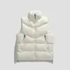 Jaqueta colete masculina de inverno, colete de algodão acolchoado grosso sem mangas moderno estilo coreano, colete masculino quente, moderno