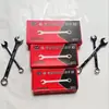 Linyi Hardware Saiwo Tools Marca Zhenggong Llave de Doble Propósito Cromado Espejo Apertura de Una Cabeza Llave de Flor de Ciruelo de Una Cabeza
