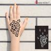 Atacado de fábrica modelo de pintura corporal com jato de tinta para suco Índia Henna modelo de tatuagem vazado pode ser personalizado