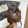 Bolso de Mano de Alta Gama Estilo Comercio Exterior para Mujer 2025 Nueva Moda Versátil Bolso Cruzado Super Popular Bolso Tote Pequeño Bolso Cubo