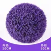 Eucalipto Artificial Bola de Grama Milan Plástico Bola Redonda Planta Verde Pendurada na Parede Interior Shopping Center Supermercado Decoração de Teto
