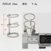 Acessórios para calendário de mesa de escritório DIY anel de encadernação metálico prateado 15mm anel de calendário de mesa destacável de três furos clipe de três furos para receitas