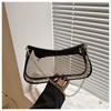 En Stock Nuevo Bolso de Hombro para Mujer Lindo Hobo Bolso de Mano Transparente Mini Bolso de Mano con Cremallera