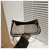 Moda de Verano 2026 Nueva Tendencia Bolso de Hombro Transparente Grande con Estilo Personalizado Simple para Debajo del Brazo para Mujer
