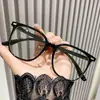 Montura de gafas para miopía con filtro de luz azul cara lisa adelgazante montura grande estilo coreano femenino estudiante celebridad de internet montura de gafas para miopía terminadas para hombre