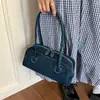 Bolsa de boliche, bolsa de ombro, bolsa versátil de nicho feminina para outono, casual, para o dia a dia, bolsa de ombro estilo retrô novo, moda 2026