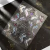Pegatinas de Arte para Uñas Mariposa Galaxia de Doble Capa Yitu Son Pegatinas Decorativas Coloridas, Lindas y Dulces Yt6175
