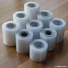 Pe rollo pequeño película de plástico film de embalaje plástico espeso película de plástico retráctil uso industrial transparente autoadhesivo protector estirable