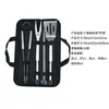 En Stock Juego de Parrilla Más Vendido de Amazon Juego de Parrilla BBQ para Exteriores Juego de Herramientas para Parrilla Herramientas Combinadas para Barbacoa