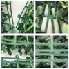 25*25cm Parede de Plantas Revestimento de Parede Gramado Decoração Floral Fundo Parede de Grama Plástica Estilo Samambaia Ins Alta Simulação