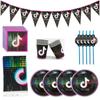 Nuevos Suministros para Fiesta de Cumpleaños de Dibujos Animados de Amazon Tiktok Decoraciones Temáticas de Tiktok Diseño de Fabricante de Yiwu