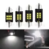 Carro LED luz de leitura luz de teto 2525 6smd luz de ponta dupla 31/36/39 / 41mm placa de licença