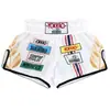 Pantalones cortos YOKKAO Muay Thai para adultos y niños, alta elasticidad, secado rápido, pantalones de entrenamiento, pantalones deportivos para correr y boxeo, comercio exterior