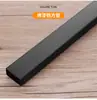 Accesorios para teléfonos móviles negros al por mayor Columna AA Columna de escalera Tubo cuadrado Izquierda y derecha Soporte Tienda de ropa Colgante lateral Colgante de cinco clavos Gancho largo