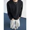 Sudadera Casual de Retazos Simple Nueva para Hombre, Primavera y Otoño 2026, Holgada y Cómoda, Top Deportivo Versátil, Capa Base