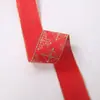 Decoraciones Navideñas de Cinta de 2m Accesorios Hechos a Mano para DIY Lazo de Cinta Adornos para Árbol de Navidad Decoraciones para el Hogar