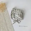 Chapéu Floral Retro para Bebê Menina Primavera e Outono Novo Saída de Bebê Pequeno Mês de Vida Protetor de Moleira Chapéu Fetal Chapéu Palácio